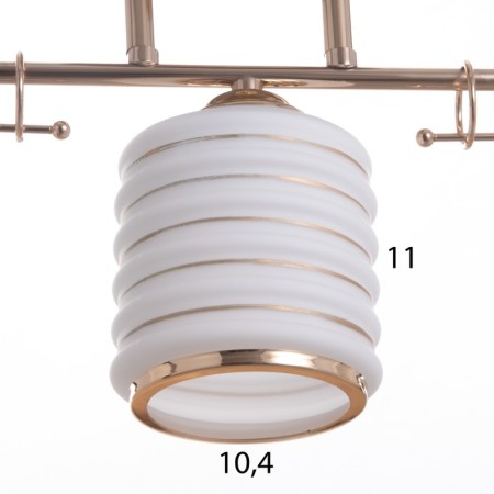 Alet chandelier 3x40W E27 Gold Model: 2800430-7