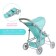 Stroller for dolls summer, metal frame