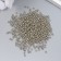 Glass beads 11/0 "metallic. Bright bronze" 10 g