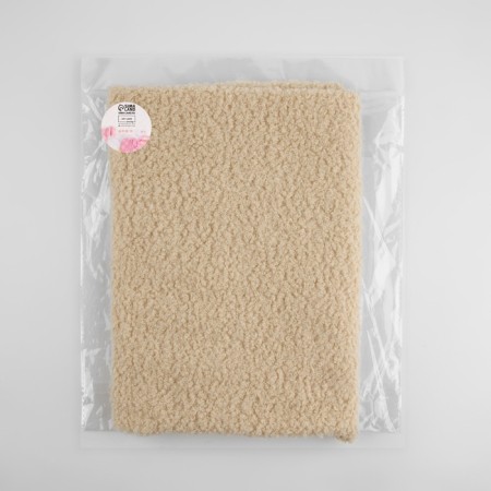 Losch Meh "lamb", 50 × 50 cm, 500 g/m, beige color No. 2-6