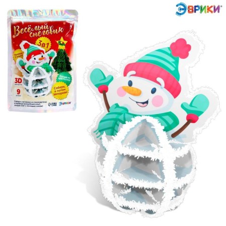 3D designer and amazing experience "Funny snowman"