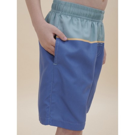 Battle shorts for a boy, height 98 cm, jeans color-1