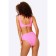 Female bathing suit Langara, size XS, pink color