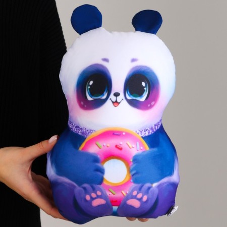 Antistress toy "Panda with a donut"-1