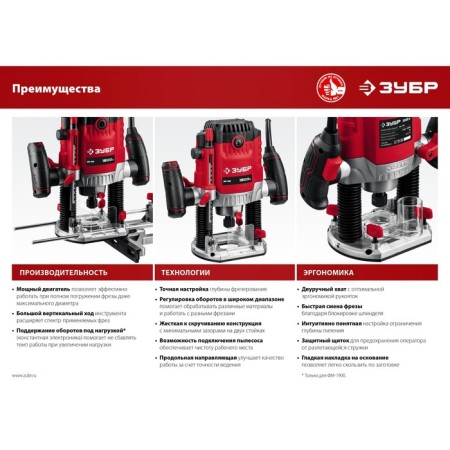 FM-1900, 220 V, 1900 W, 23,000 rpm, 50 mm stroke, milling cutter, max = 74 mm-9