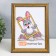 Photo frame plastic 15x21 cm 296 Gold (25/1000)