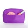 Cosmetic bag Dor units, 16*6*10.5, lightning department, lining, n/pocket, lilac