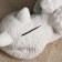 Piggy bank "Kitten Angel" 21x12cm, white