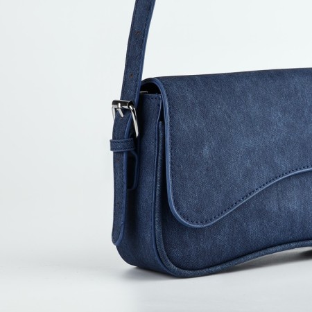 Female bag 25*14*6.5 cm, blue color-3