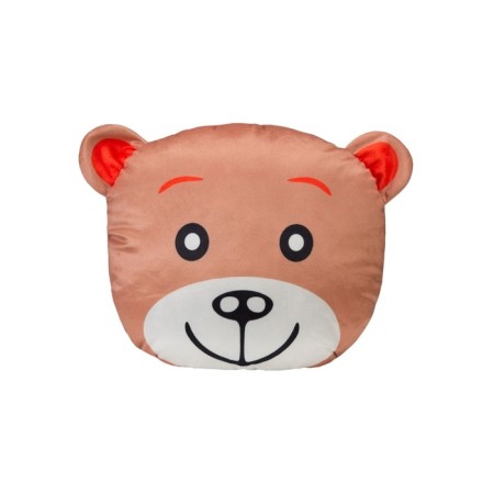 Pillow - toy Bear, size 35x28 cm, beige color