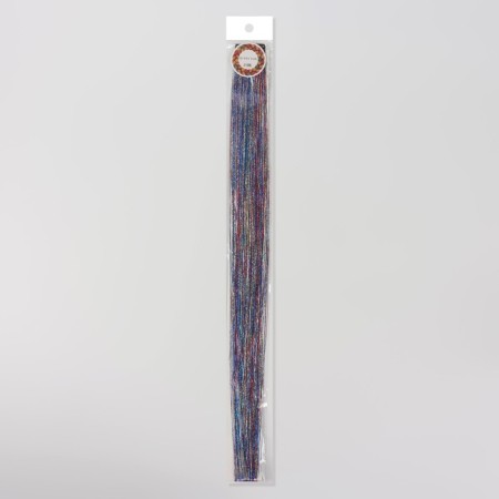 Hair strand, rain, clock, 50 cm, multi -colored-3