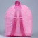 Baby backpack for a girl "Kitik", plush, pink color