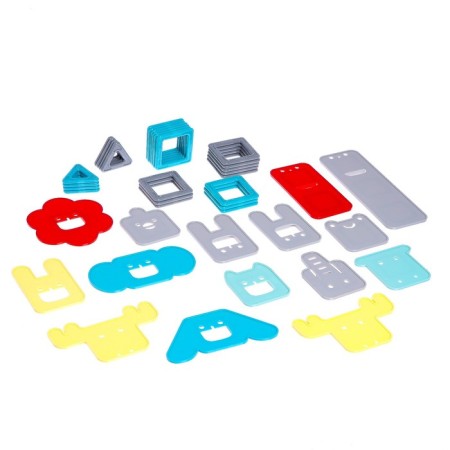 Designer magnetic "colored magnets", 40 parts-2