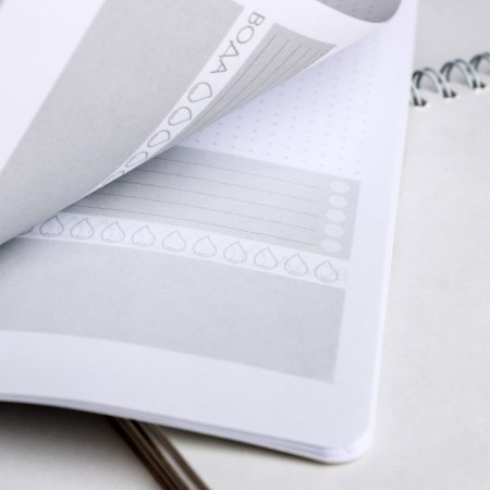 Software Software Software with embossing 18 x 24 cm, 32 sheets "Marble"-4
