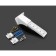 Plastic bracket, 16-18 cm, white color