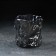 Glass glass Magistro Icebar. Black, 250 ml, gray color