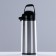 A thermos-giser 1.9 l, with a glass flask, retains heat 12 hours, with a pneumon pump