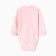 Body baby with a long sleeve (with buttons), pink color, height 56