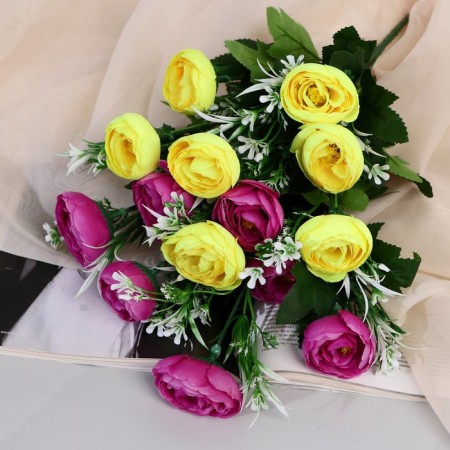 Букет "Пион Кимбол" 5х28 см, микс-4
