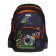 School backpack 38 x 27 x 17, ergonomic back, Devente Attomex Basic, Football, Black 7033442
