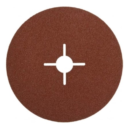 Circle of fibrous grinding bison 35585-150-080, for Ushm, P80, 150 x 22 mm, 5 pcs.