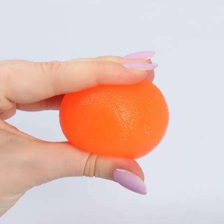 Rehabilitation massage, 20 kg, D 4.5 cm, Orange color-2