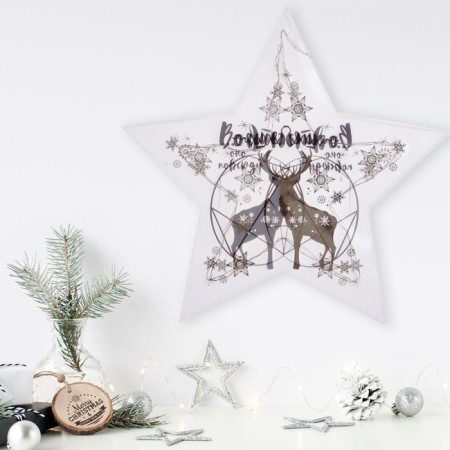 A star with a garland “Magic... it is everywhere!”, 25 × 23.8 cm-2