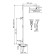 The shower system Wasserkraft A114.160.130.cb Thermo, tropical shower, thermostat, black/chrome 101151