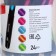 Ballpoint handle Berlingo Color Zone Stick 0.7mm, blue, gaping body MIX 285411