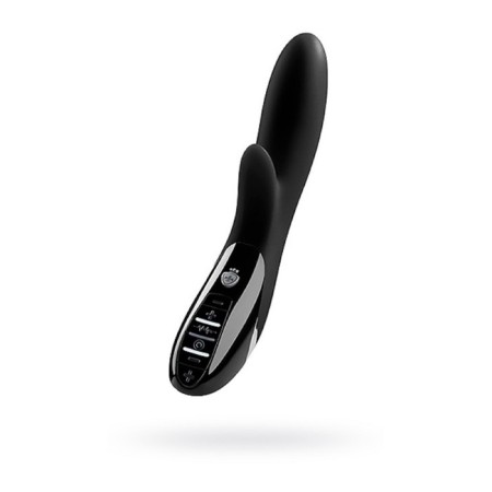 Mystim Dang Danny vibrator, with electrical stimulation, black color, 27 cm