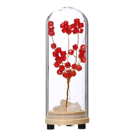 Nightlight "Red composition" LED from batteries 3xlr44 7x7x19 cm Risalux-6