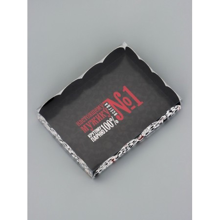Cookie box, confectionery packaging, "real peasant", 14 x 10.5 x 2.5 cm-1