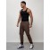 Cargo jeans men, size 50-52, brown color