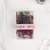 Pins with round end, 22 mm, 60 pcs, colorful color