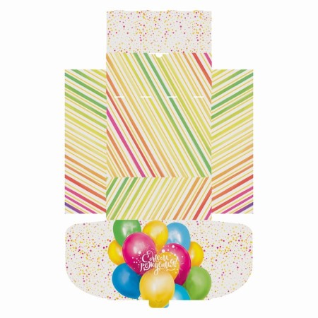 Box - Penal, Gift packaging, "Happy Birthday", 30 x 23 x 12 cm-3