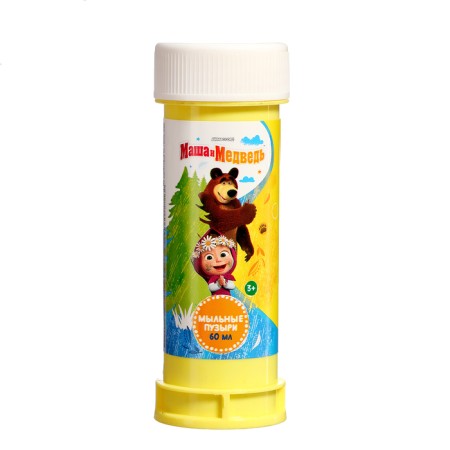 Soap bubbles "Masha and the bear", 60 ml-1