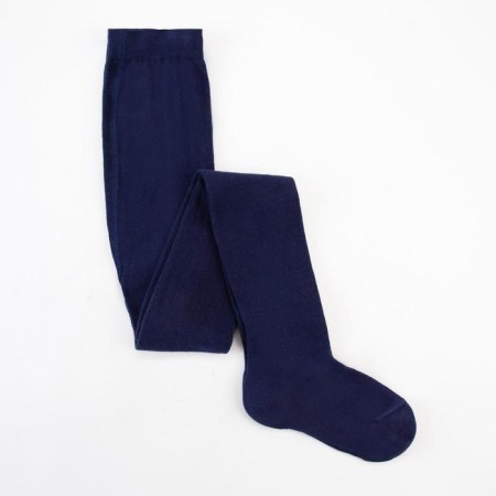 Pantyhose children, dark blue color, height 116-122 cm