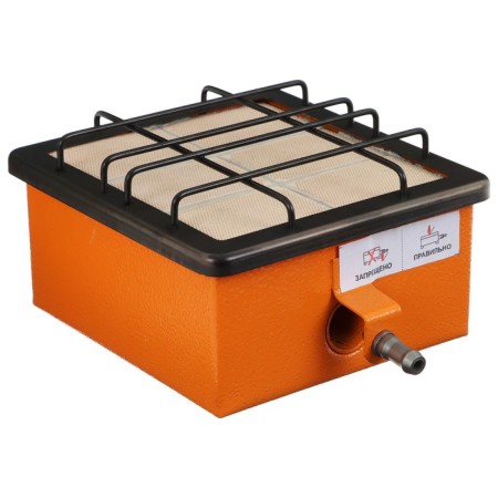 The heater-plot "Runner-Dixon", KW 2.3, infrared gas-2