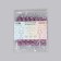 Iplikator-river, PVC base, 140 modules, 28 × 64 cm, transparent/purple color