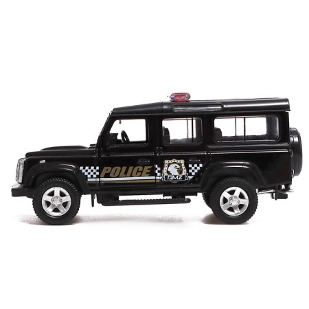 Metal machine Land Rover Defender, 1:32, Inertia, Police-1