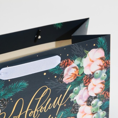 Laminated horizontal “Winter is full of miracles”, MS 18 x 23 x 10 cm, New Year-5