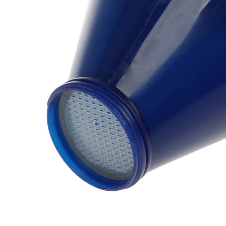 Flood funnel with an angular nose, with a net, collapsible, diameter 123 mm, length 325 mm, mix-3