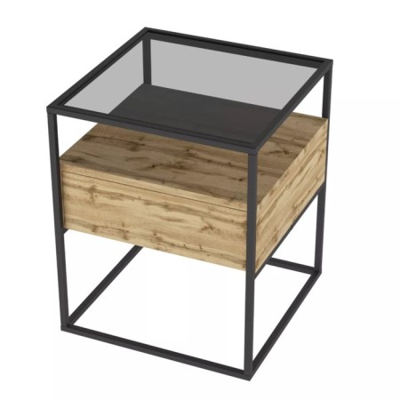 Cleat cabinet "Aiden", 450 × 450 × 552 mm, color of oak van