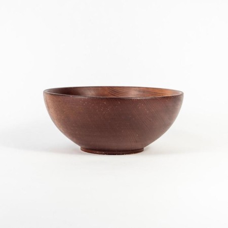 Supovaya plate made of natural cedar MAGISTRO, 800 ml, chocolate color-1