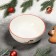 Saladnik Dolyana "Snowman with animals", 580 ml, D = 15 cm, white color
