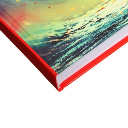 Sketchbook A5, 100 sheets "My World", hard cover, glossy lamination, OFSET BOLOL 100 g/m2-2