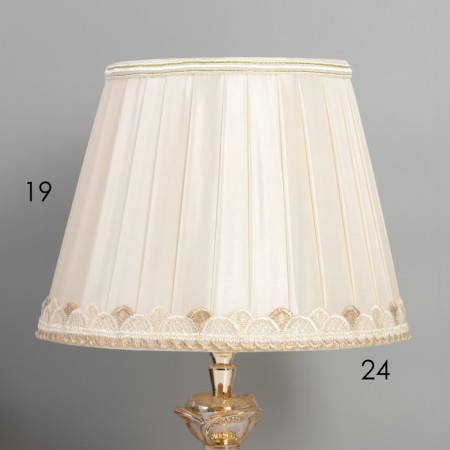 Highlight lamp with Laura Laura backlight 1x60W E27 Gold 26x26x41 cm Risalux-9