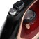 Iron Centek CT-2313, 2600 W, 350 ml, ceramics, drop-stop, steam. blow, self -cleaning, red