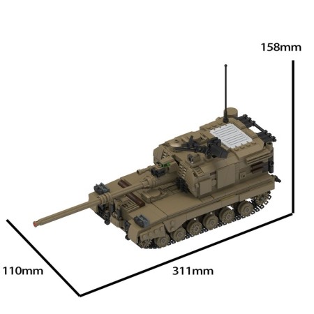 Designer Army "Typ 05-155", 868 details-2
