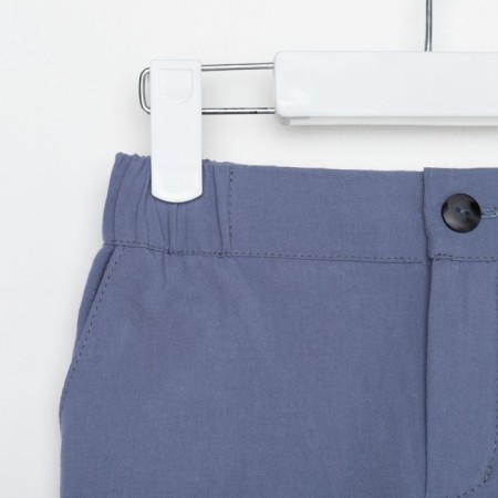 Pants for the boy Minaku: Cotton Collection Blue Blue, Height 152-6